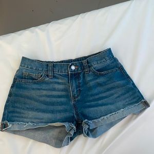 Old Navy kids size 16 - blue Jean shorts